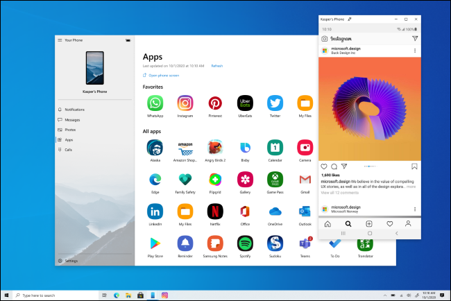 Se actualiza Windows, October 2020 Update ya está disponible. Nuevo menú inicio y sin panel de control.